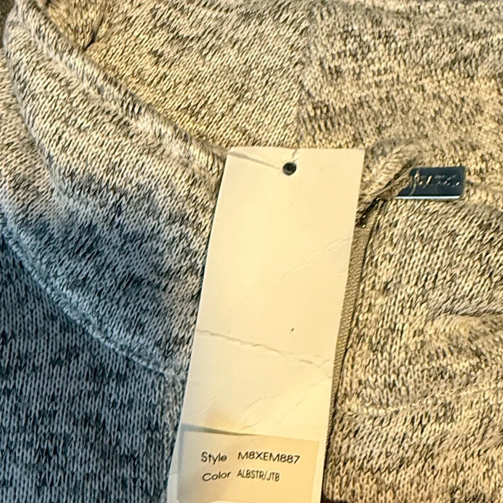 Calvin Klein zip fleece, NWT, M - Picture 3 of 8